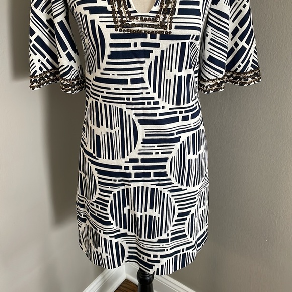 Trina Turk dress perfect kaftan sequins - Picture 3 of 8